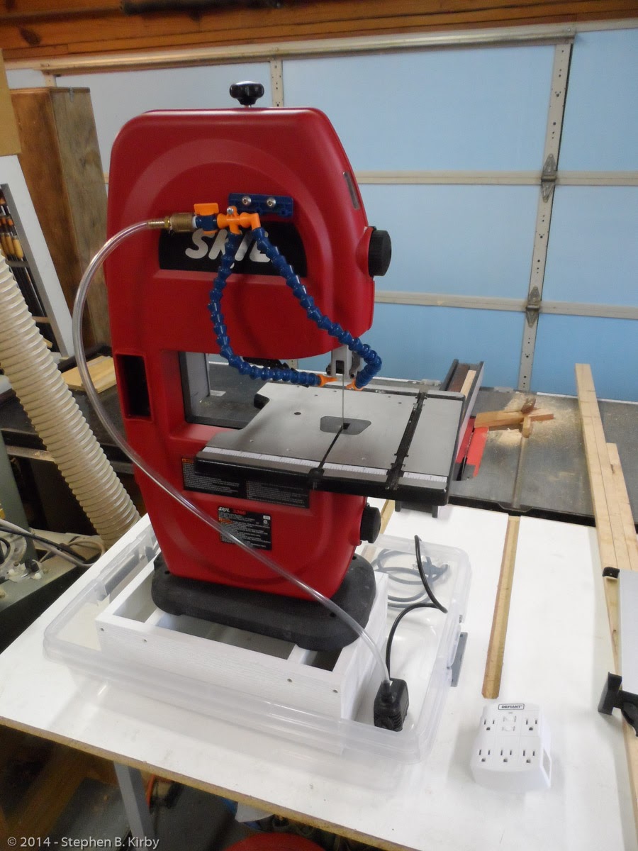 The Sawdust Post Converting a Wood Cutting Band Saw into a